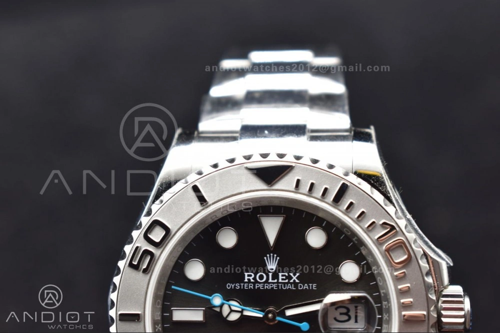 Yacht-Master 126622 GSF 1:1 Best Edition Grey Dial on SS Bracelet A BestValue 1201