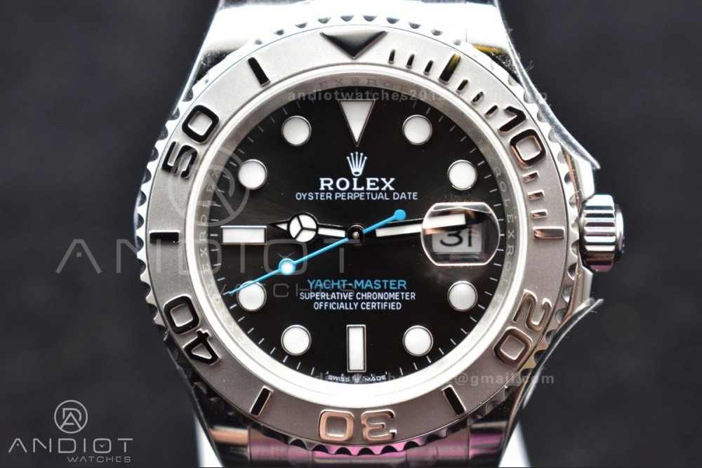Yacht-Master 126622 GSF 1:1 Best Edition Grey Dial on SS Bracelet A BestValue 1201