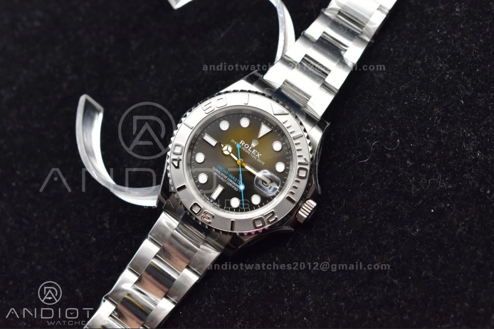 Yacht-Master 126622 GSF 1:1 Best Edition Grey Dial on SS Bracelet A BestValue 1201