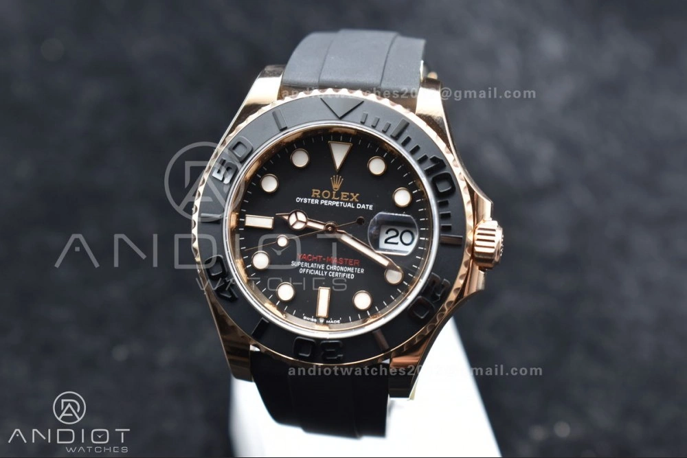 Yacht-Master 126655 ARF 1:1 Best Edition on Oysterflex Strap VR3235 (Gain Weight) WrinkleFree 1203