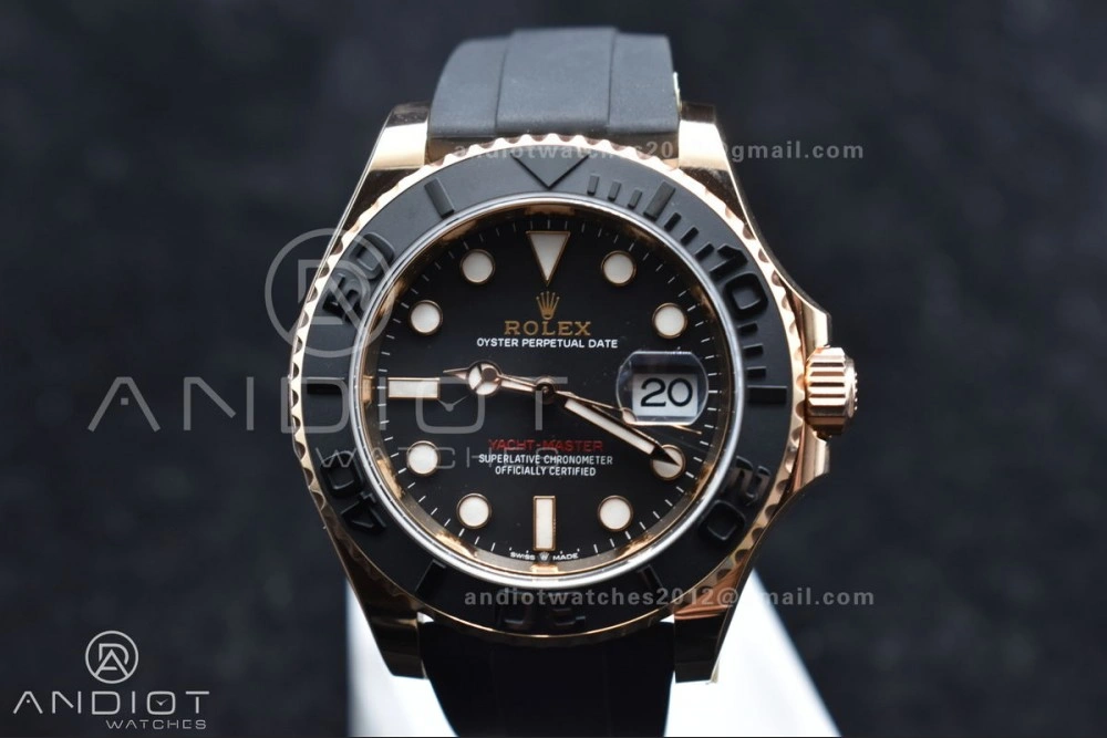 Yacht-Master 126655 ARF 1:1 Best Edition on Oysterflex Strap VR3235 (Gain Weight) WrinkleFree 1203