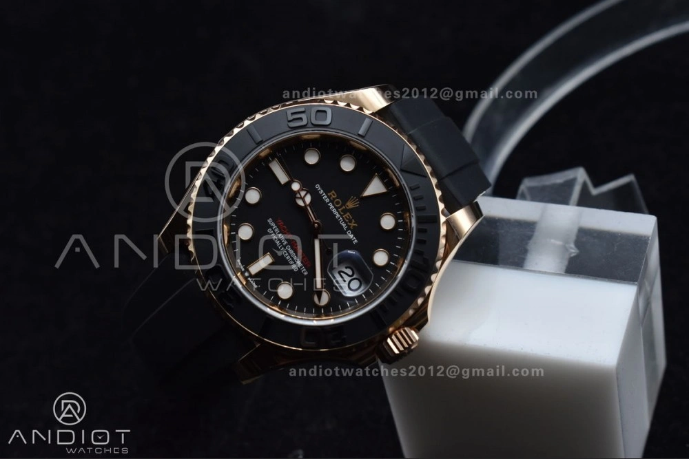 Yacht-Master 126655 ARF 1:1 Best Edition on Oysterflex Strap VR3235 (Gain Weight) WrinkleFree 1203