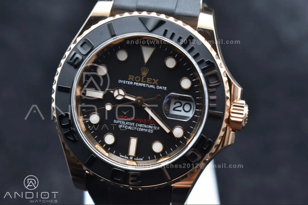 Yacht-Master 126655 ARF 1:1 Best Edition on Oysterflex Strap VR3235 (Gain Weight) WrinkleFree 1203
