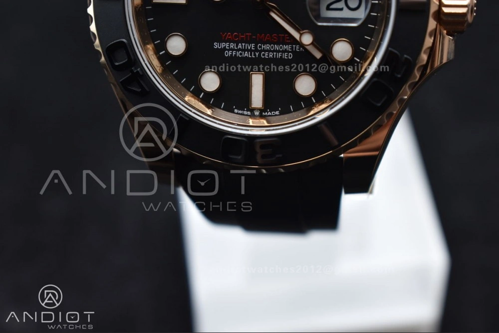 Yacht-Master 126655 ARF 1:1 Best Edition on Oysterflex Strap VR3235 (Gain Weight) WrinkleFree 1203