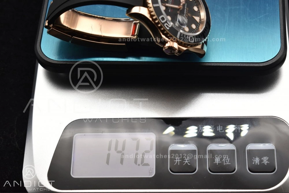 Yacht-Master 126655 ARF 1:1 Best Edition on Oysterflex Strap VR3235 (Gain Weight) WrinkleFree 1203