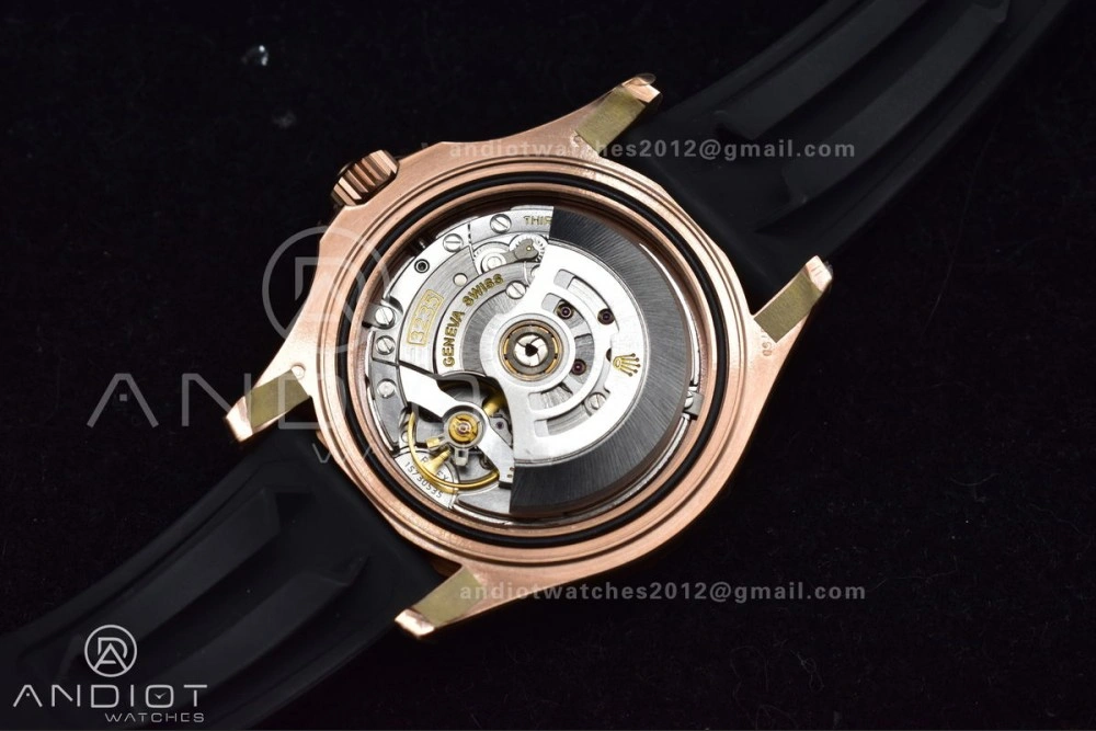 Yacht-Master 126655 VSF 1:1 Best Edition Black Ceramic Bezel on Oysterflex Rubber Strap VS TimelessDesign 1220