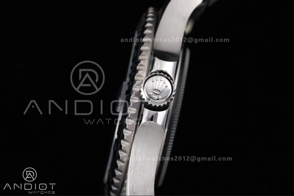EyeCatching Yacht-Master 226627 Titanium Clean 1:1 Best Edition Black Dial On Titanium Bracelet SH 1206