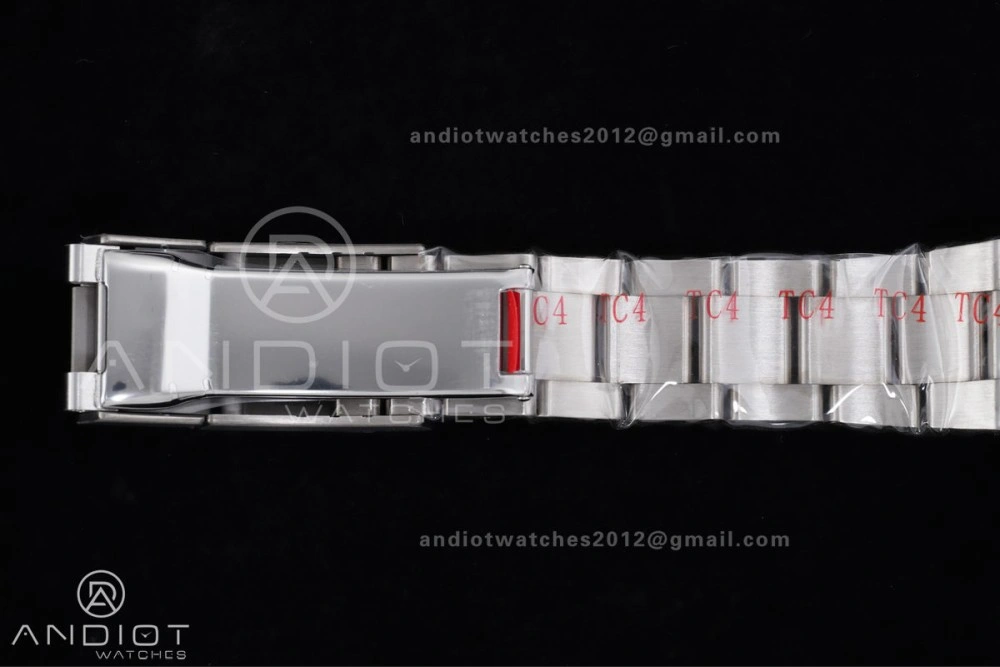 EyeCatching Yacht-Master 226627 Titanium Clean 1:1 Best Edition Black Dial On Titanium Bracelet SH 1206