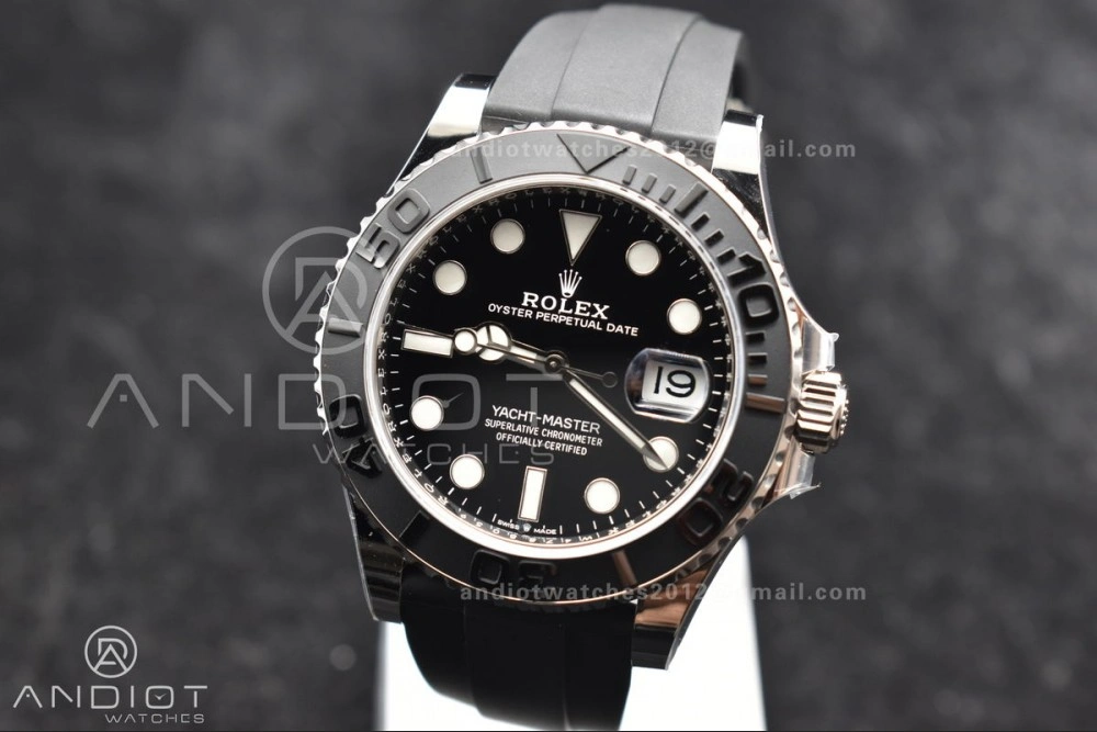 TopPick Yacht-Master 226659 ARF 1:1 Best Edition on Oysterflex Strap VR3235 (Gain Weight) 1212