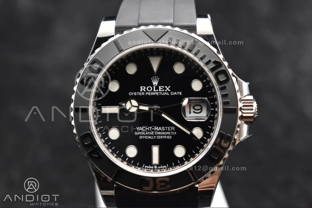 TopPick Yacht-Master 226659 ARF 1:1 Best Edition on Oysterflex Strap VR3235 (Gain Weight) 1212