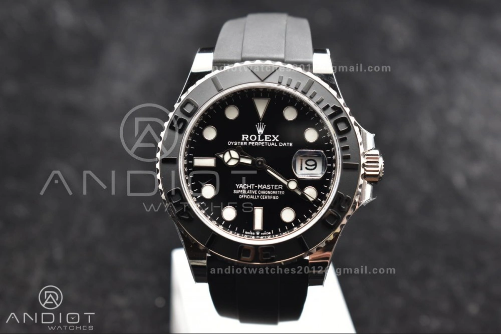 TopPick Yacht-Master 226659 ARF 1:1 Best Edition on Oysterflex Strap VR3235 (Gain Weight) 1212