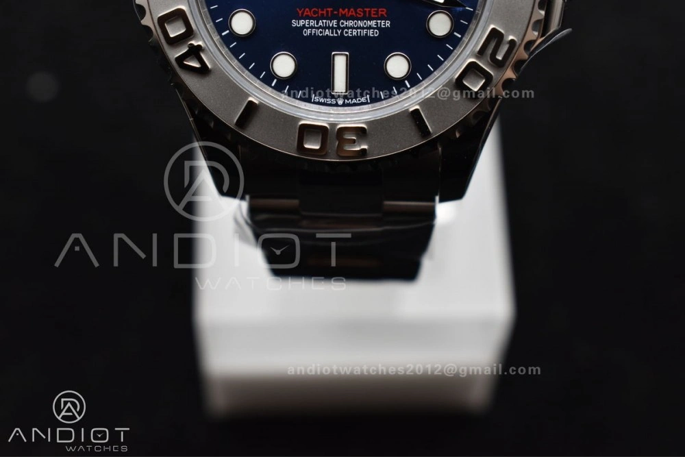Yacht-Master 37mm 268622 CVSF 1:1 Best Edition Blue Dial 316L SS Case and Bracelet A TravelReady 1211
