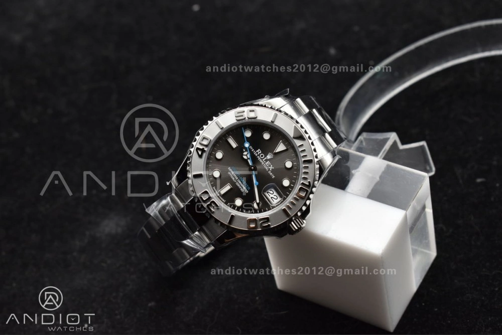 Yacht-Master 37mm 268622 CVSF 1:1 Best Edition Gray Dial 316L SS Case and Bracelet A Effortless 1215