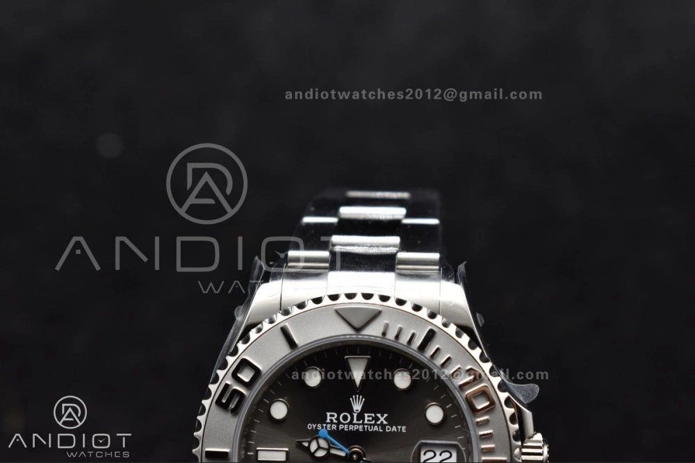 Yacht-Master 37mm 268622 CVSF 1:1 Best Edition Gray Dial 316L SS Case and Bracelet A Effortless 1215