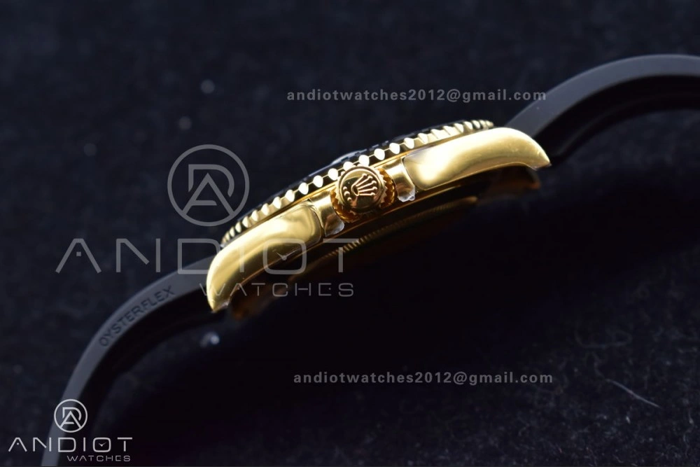 EyeCatching Yacht-Master 42mm 226658 VSF 1:1 Best Edition 3D Black Ceramic Bezel on Black Rubber Strap VS 1224