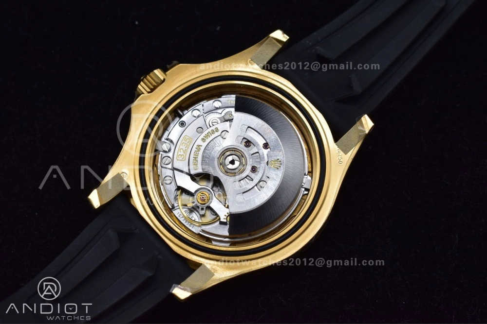 EyeCatching Yacht-Master 42mm 226658 VSF 1:1 Best Edition 3D Black Ceramic Bezel on Black Rubber Strap VS 1224
