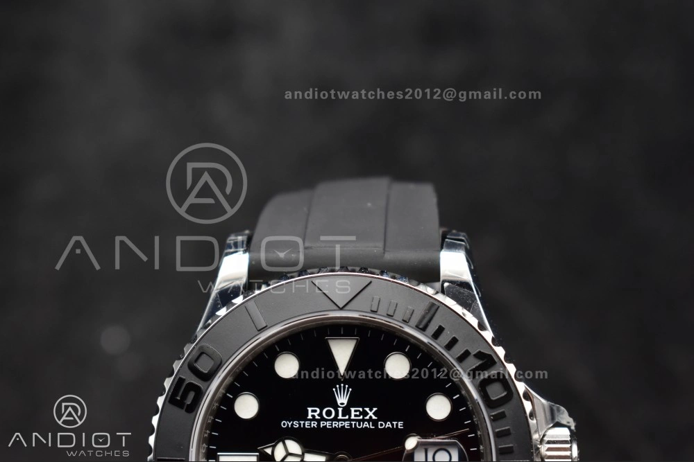 WaterResistant Yacht-Master 42mm 226659 VSF 1:1 Best Edition 3D Black Ceramic Bezel on Oyster flex Strap VS3235 V3 (Gain Weight) 1213