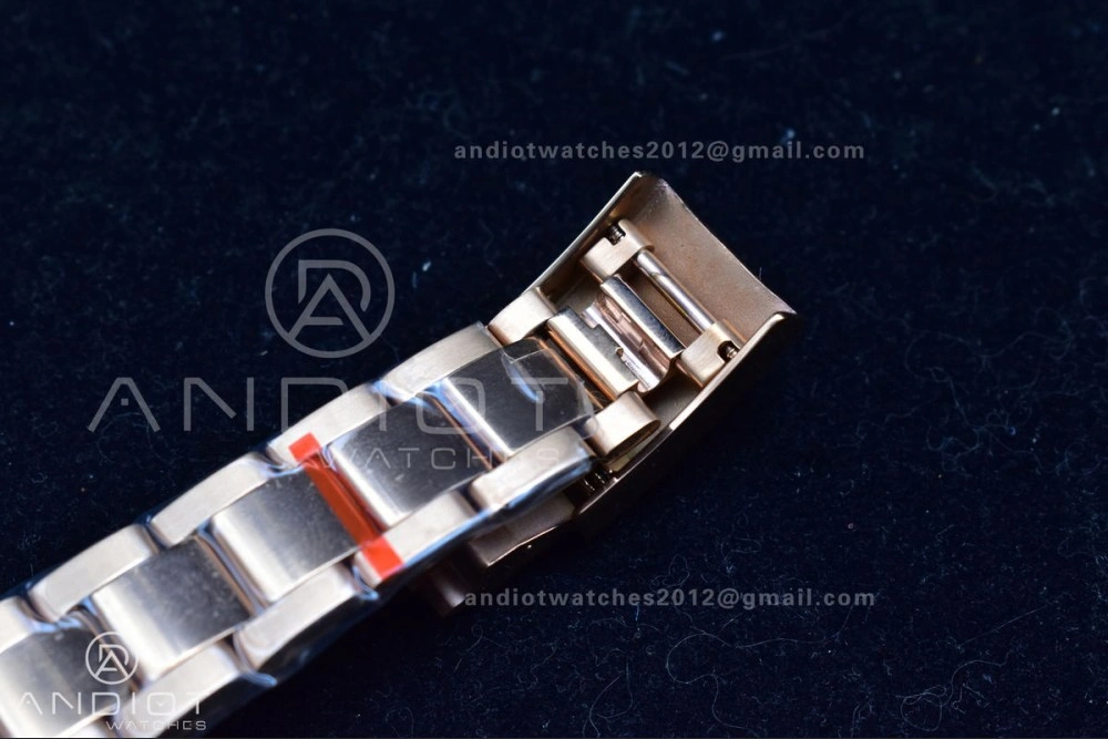 YachtMaster II 116685 RG Blue Ceramic GMF 1:1 Best Edition on RG Bracelet A TopPick 1223