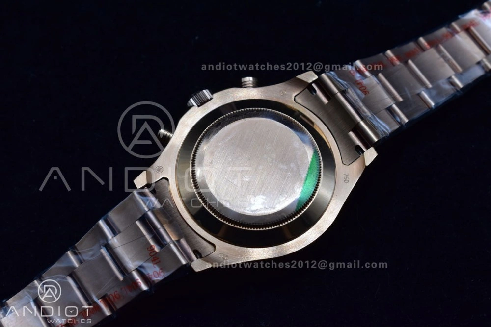 YachtMaster II 116685 RG Blue Ceramic GMF 1:1 Best Edition on RG Bracelet A TopPick 1223