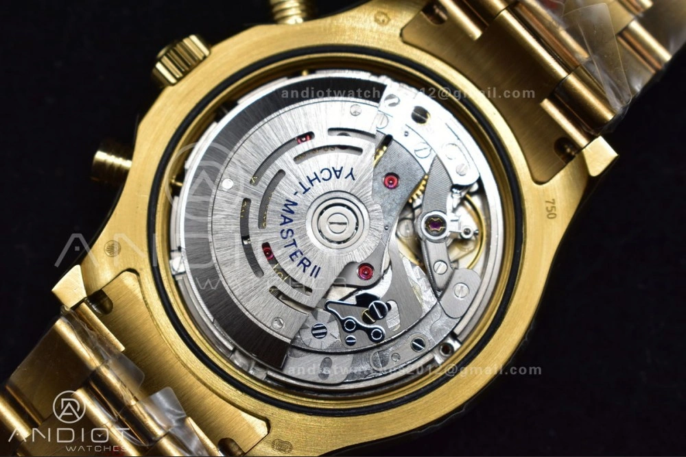 Comfortable YachtMaster II 116688 YG KF 1:1 Best Edition White Dial on YG Bracelet A 1218